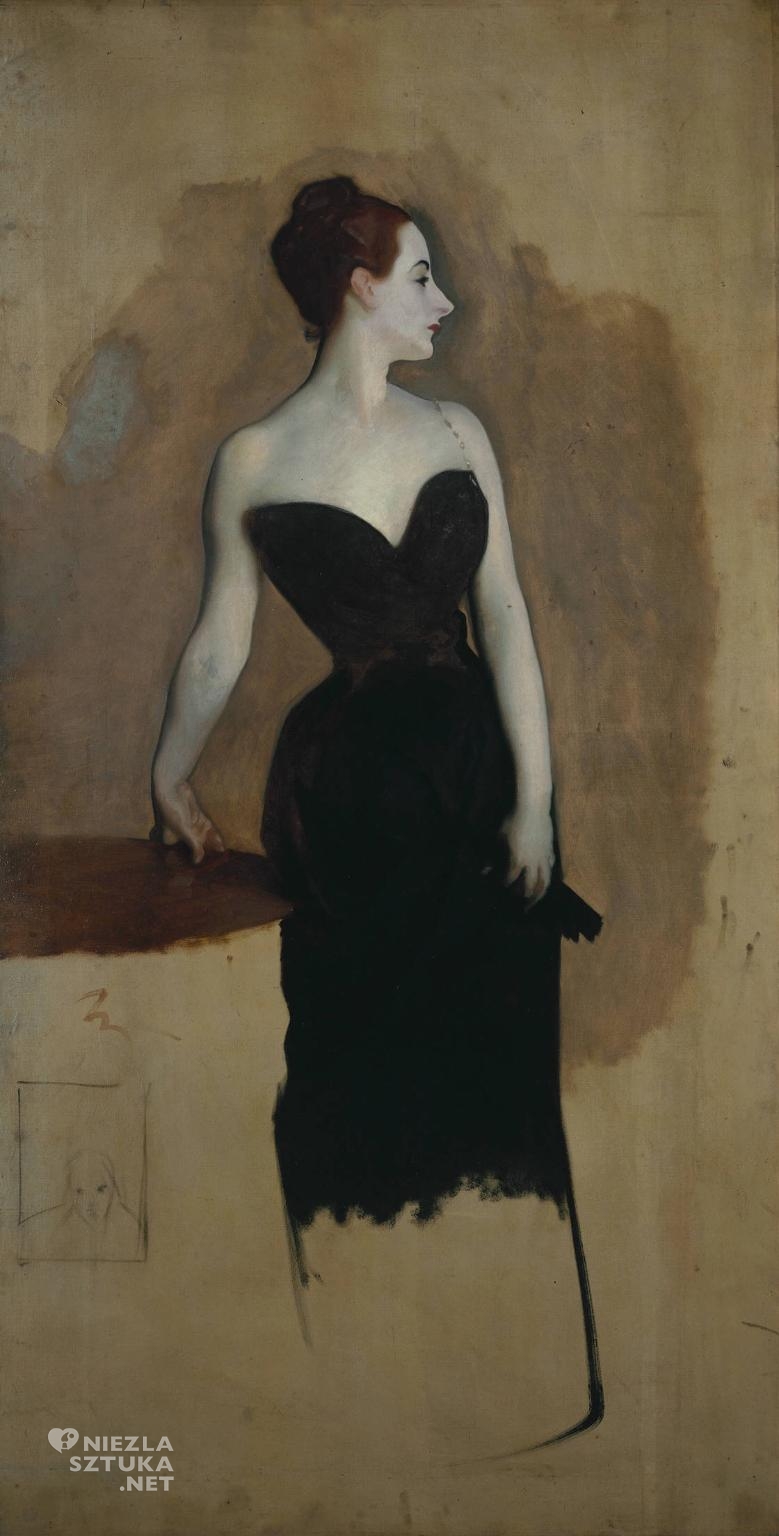 John Singer Sargent, Studium do obrazu Madame X , Madame X, Niezła sztuka