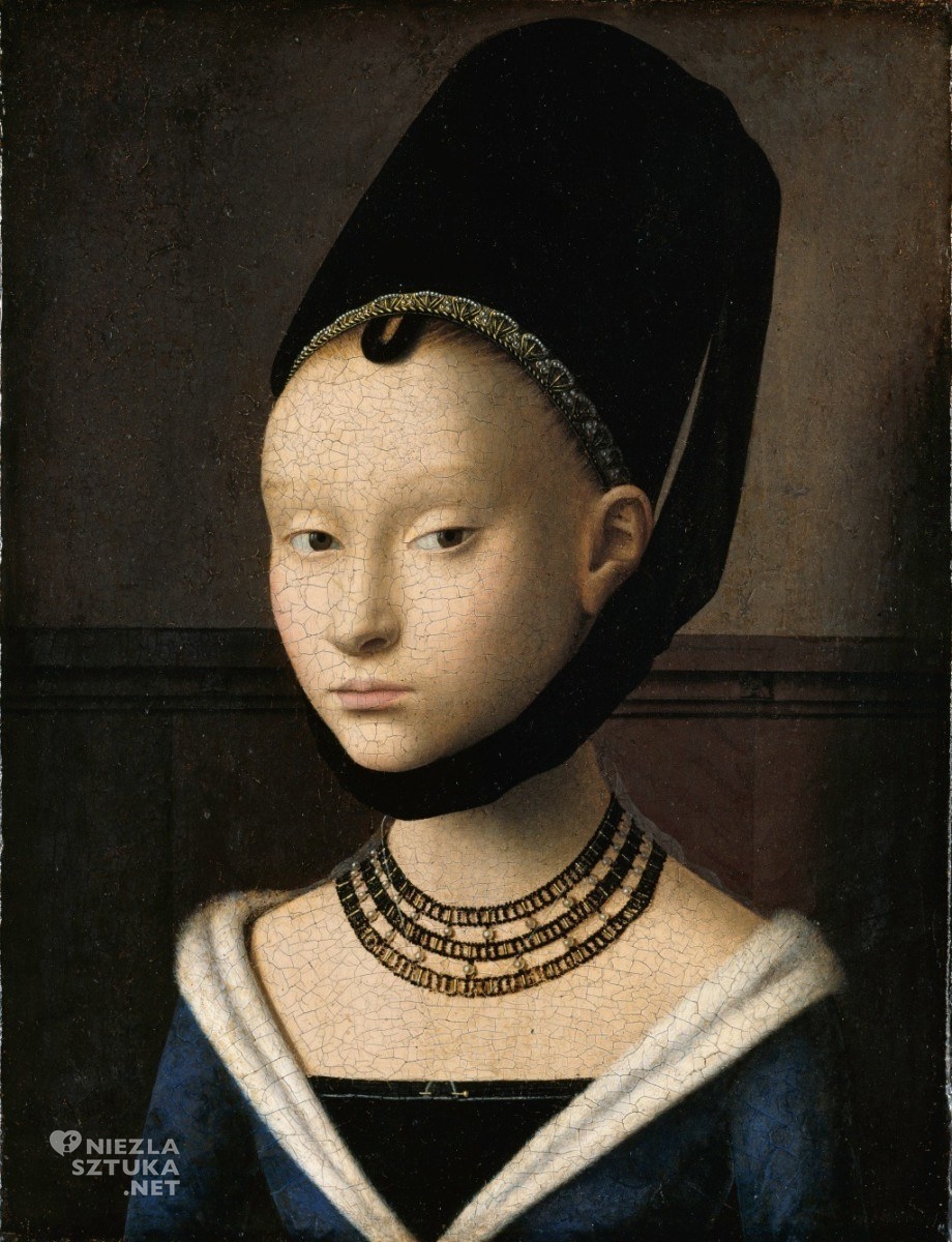Petrus Christus, Portret młodej kobiety, Gemäldegalerie, Berlin, Niezła sztuka