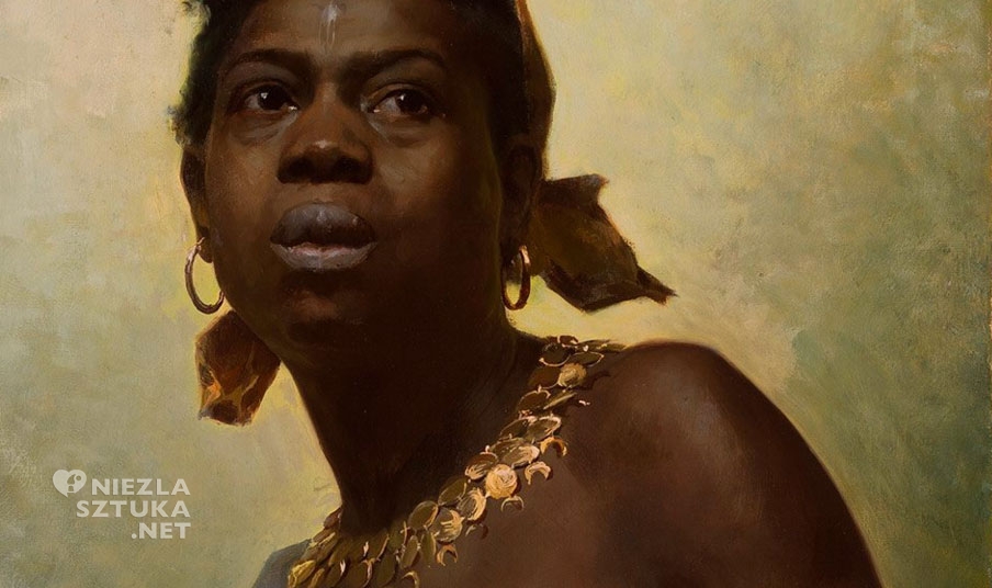 Anna Bilińska, Anna Bilińska-Bohdanowicz, Murzynka, dzieło odzyskane, Muzeum Narodowe w Warszawie, Niezła sztuka