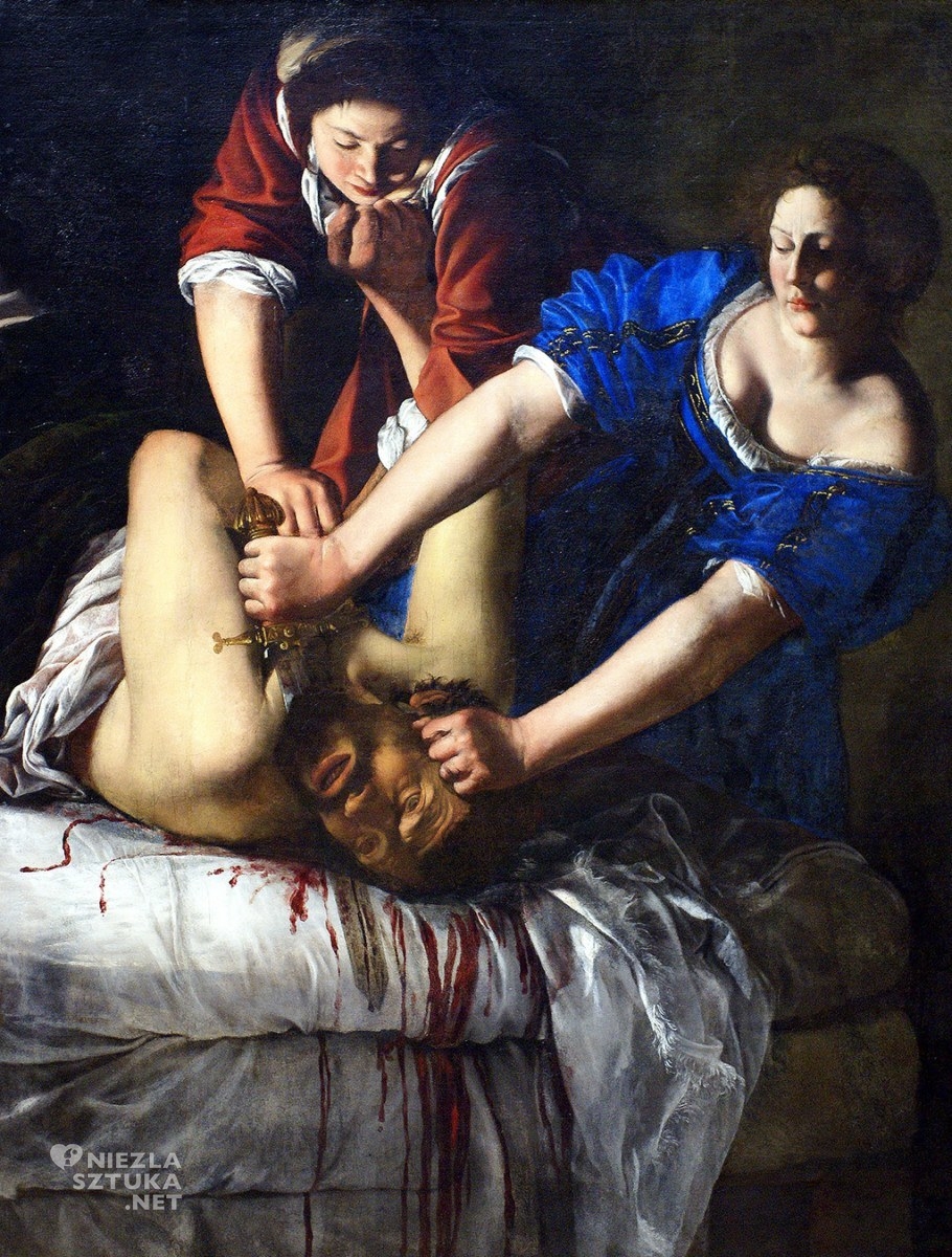 Artemisia Gentileschi, Judyta, Holofernes, niezła sztuka