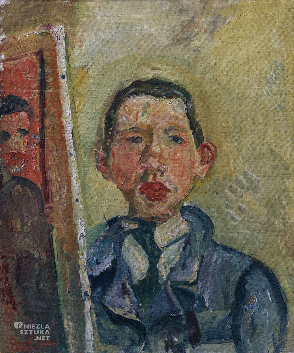 Chaim Soutine, Autoportret, ekspresjonizm, niezła sztuka