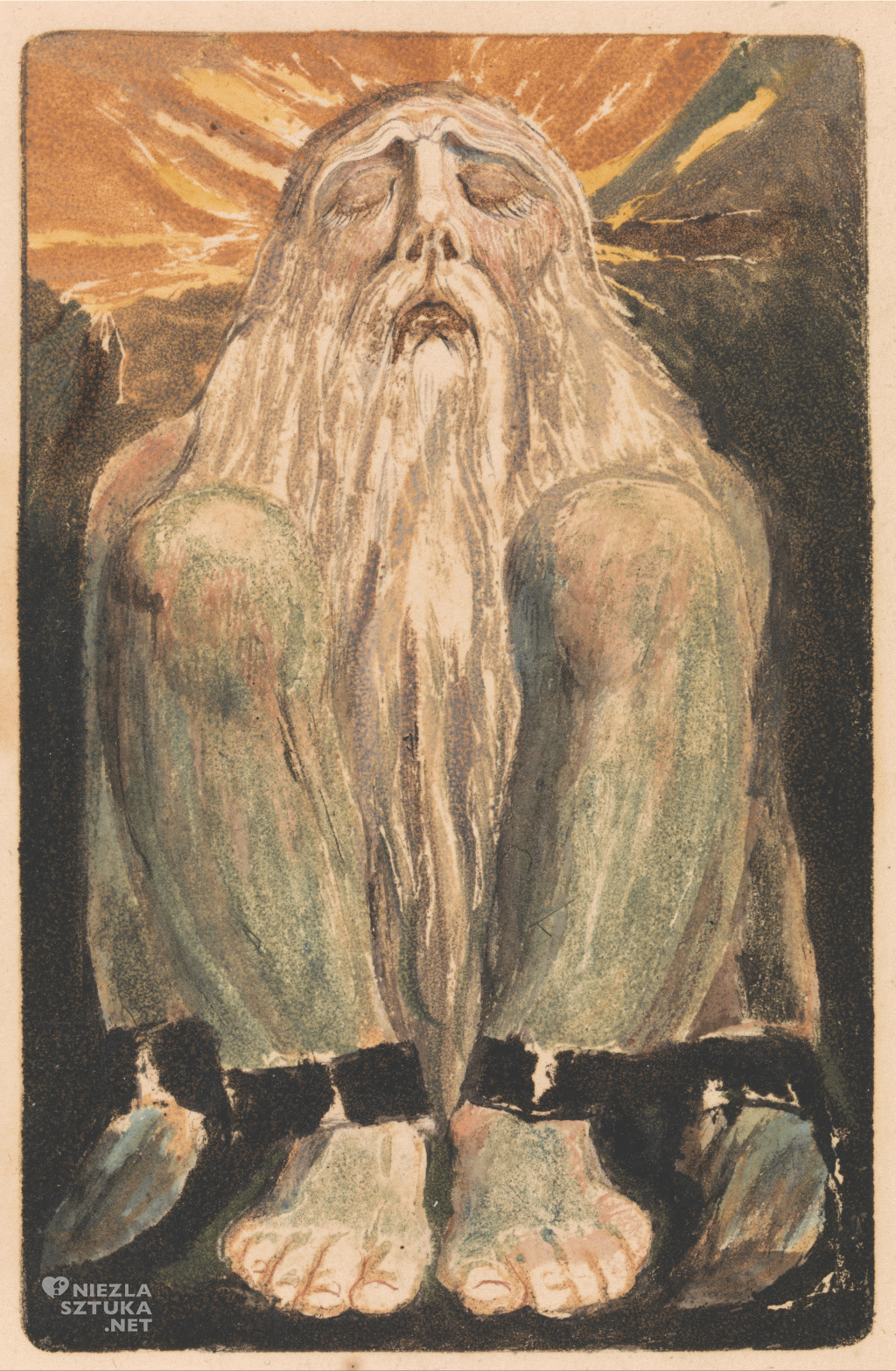 Pierwsza księga Urizena, William Blake, sztuka angielska, Niezła Sztuka