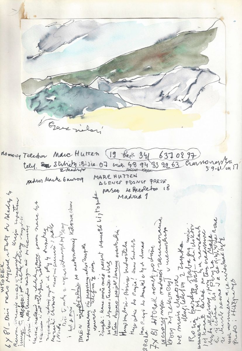 Józef Czapski, Dziennik, ilustracja, Niezła Sztuka