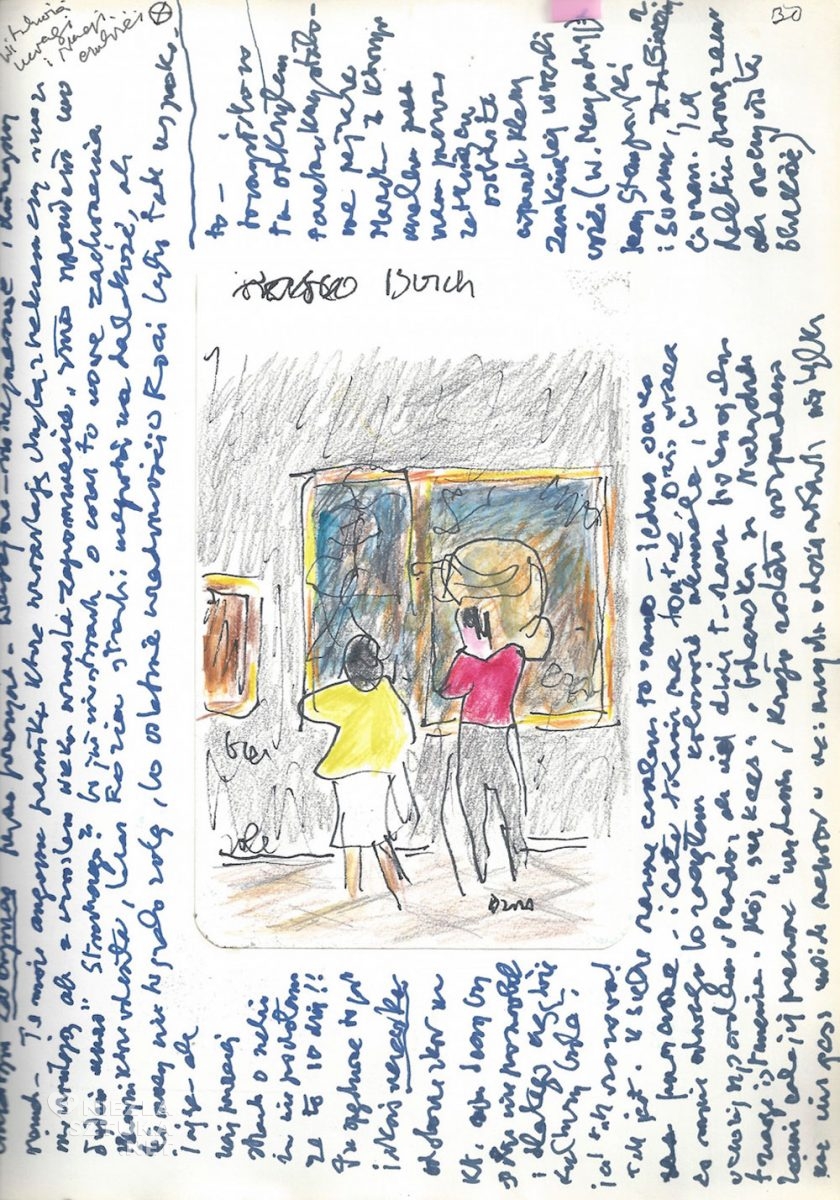 Józef Czapski, Dziennik, ilustracja, Niezła Sztuka