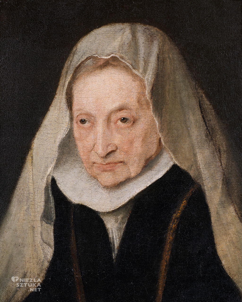 Anton van Dyck, Sofonisba Anguissola, portret, malarstwo, Niezła sztuka