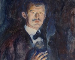 Edvard Munch, Autoportret, malarstwo, OsloNiezła sztuka