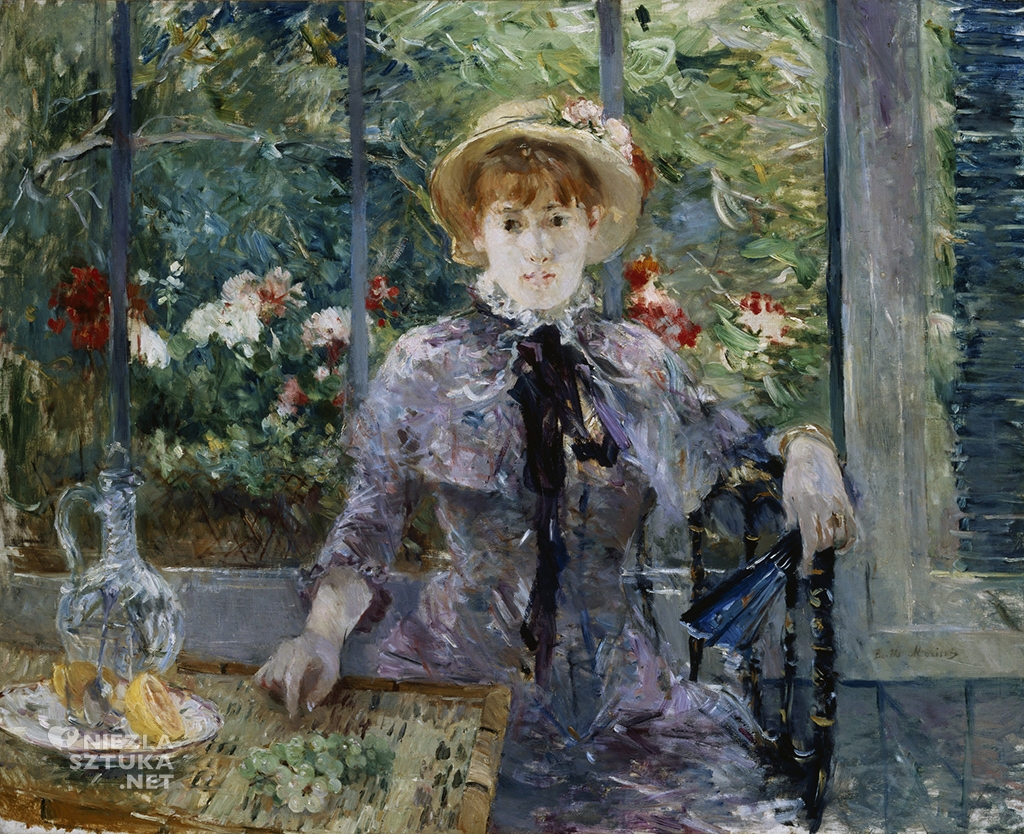 Berthe Morisot, Po lunchu, sztuka kobieca, sztuka francuska, niezła sztuka