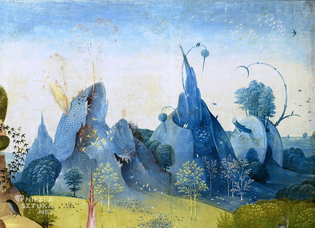 Hieronim Bosch, Ogród rozkoszy ziemskich, tryptyk, detal, sztuka niderlandzka, Niezła Sztuka