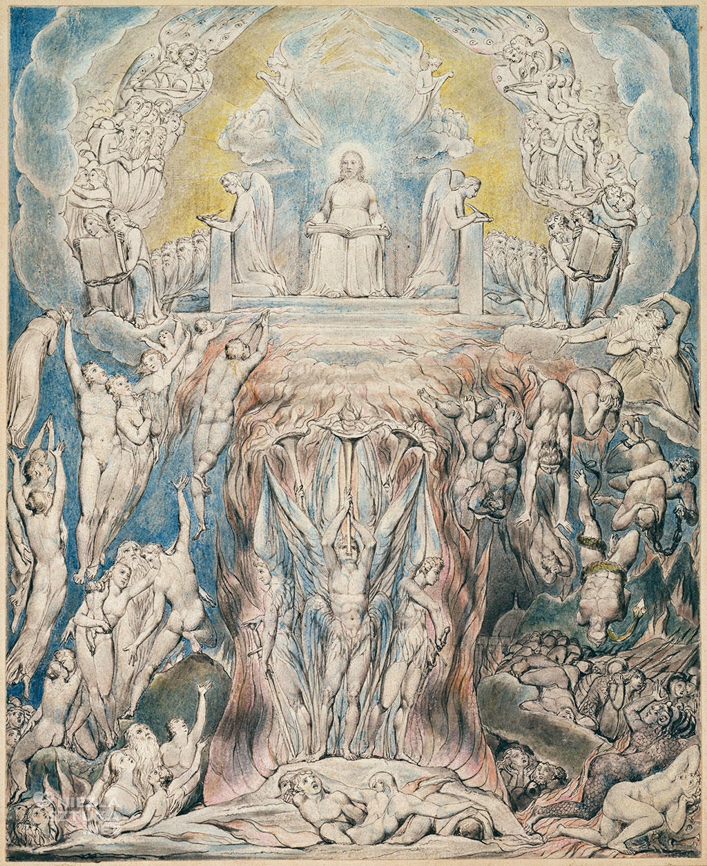 William Blake, Wizja sądu ostatecznego, sztuka angielska, Niezła Sztuka