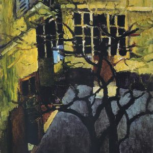 Jeanne Hébuterne, pejzaż, malarstwo francuskie, olej na płótnie, niezła sztuka