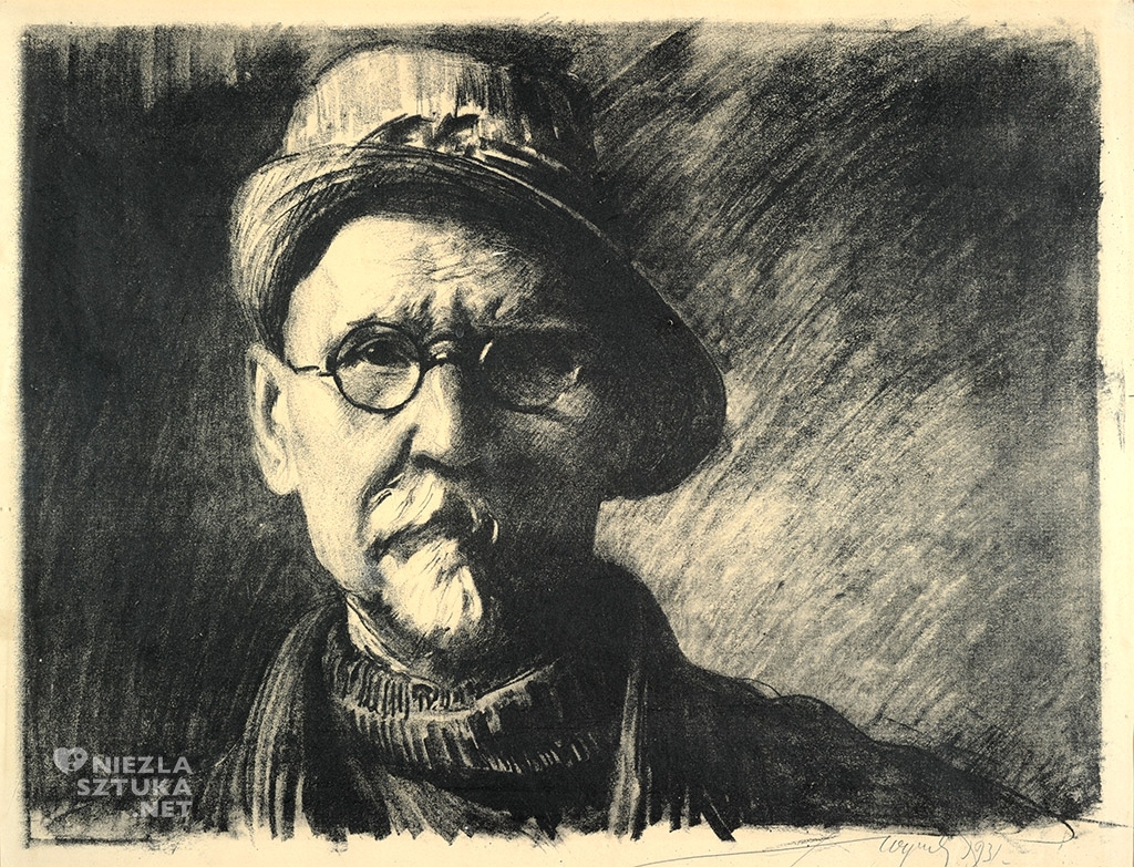 Leon Wyczółkowski, Autoportret, niezła sztuka