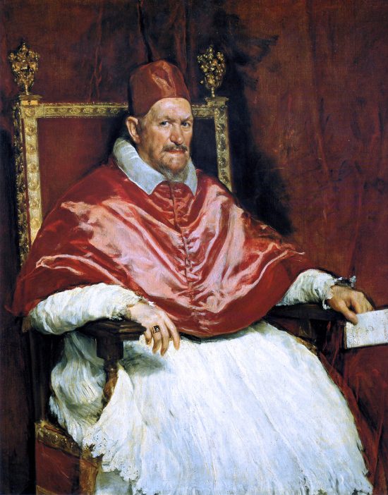 Diego Velázquez, Innocenty X, Portret papieża Innocentego X | ok. 1650, Galleria Doria Pamphilj, Rzym