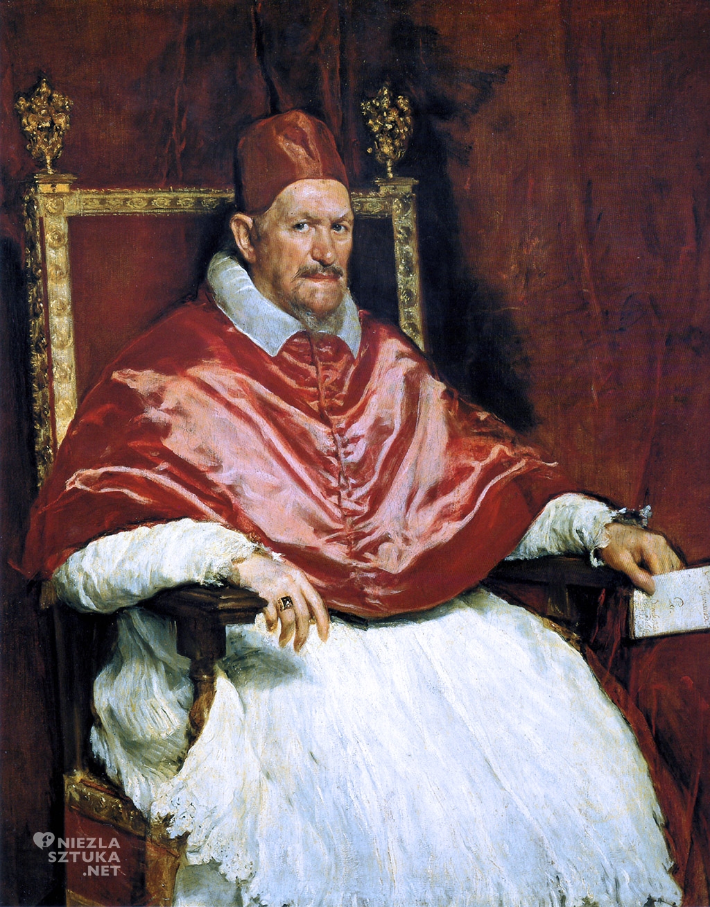 Diego Velázquez, Innocenty X, Portret papieża Innocentego X | ok. 1650, Galleria Doria Pamphilj, Rzym