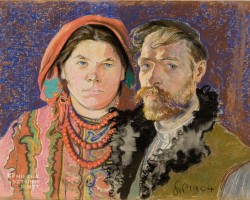 Stanisław Wyspiański, Teodora Pytko, Teofila Pytko, Autoportret z żoną | 1904, Muzeum Narodowe w Krakowie, Niezła sztuka