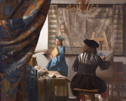 Johannes Vermeer, Alegoria malarstwa, Kunsthistorische Museum, Wiedeń, Niezła sztuka