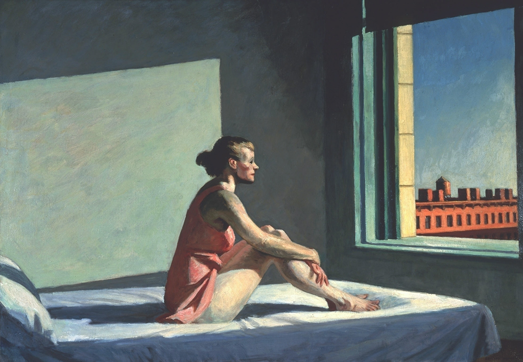 Edward Hopper, Poranne słońce, sztuka amerykańska, niezła sztuka