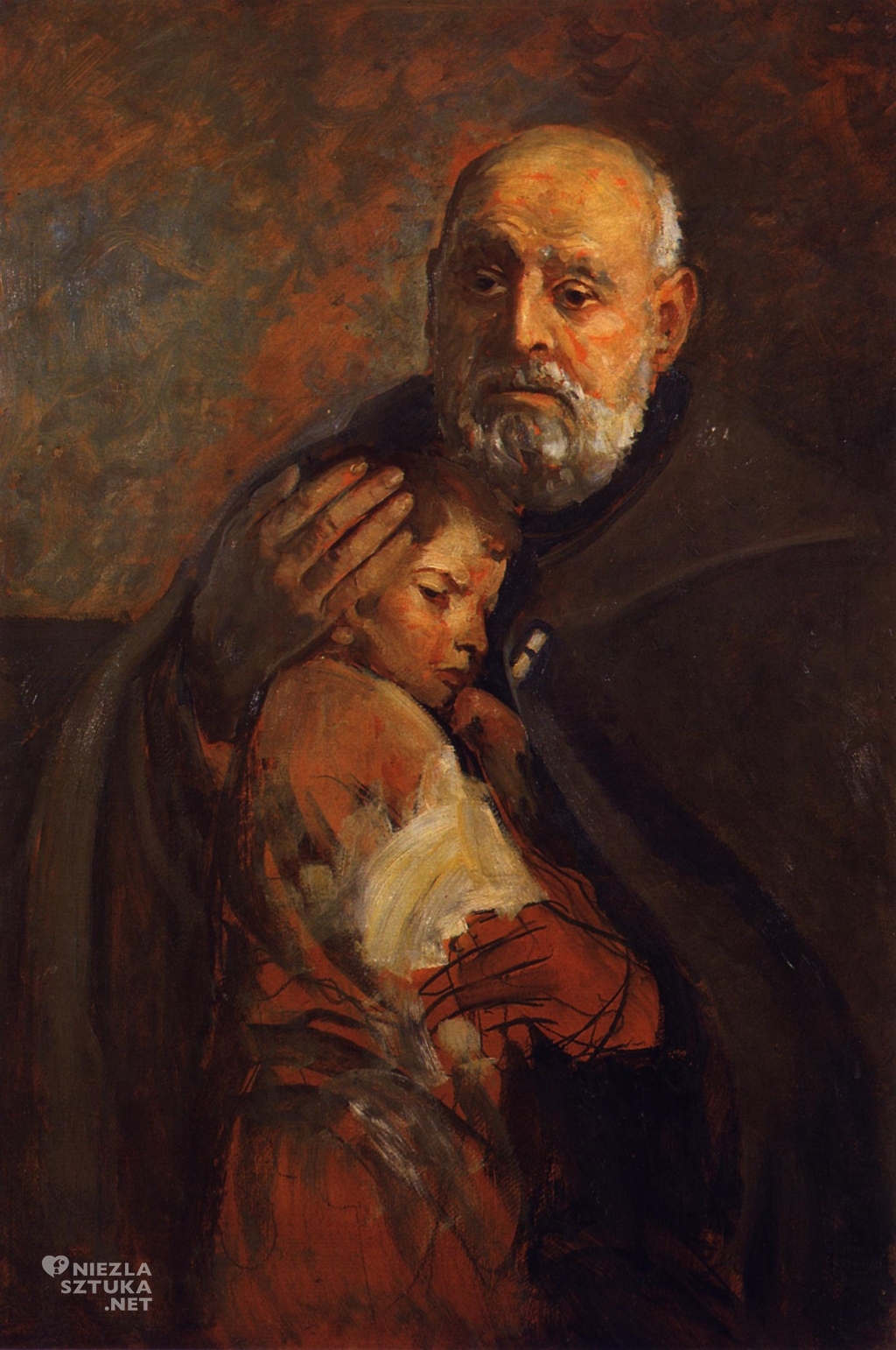 Leon Wyczółkowski, Portret św. Brata Alberta, sztuka polska, Niezła Sztuka