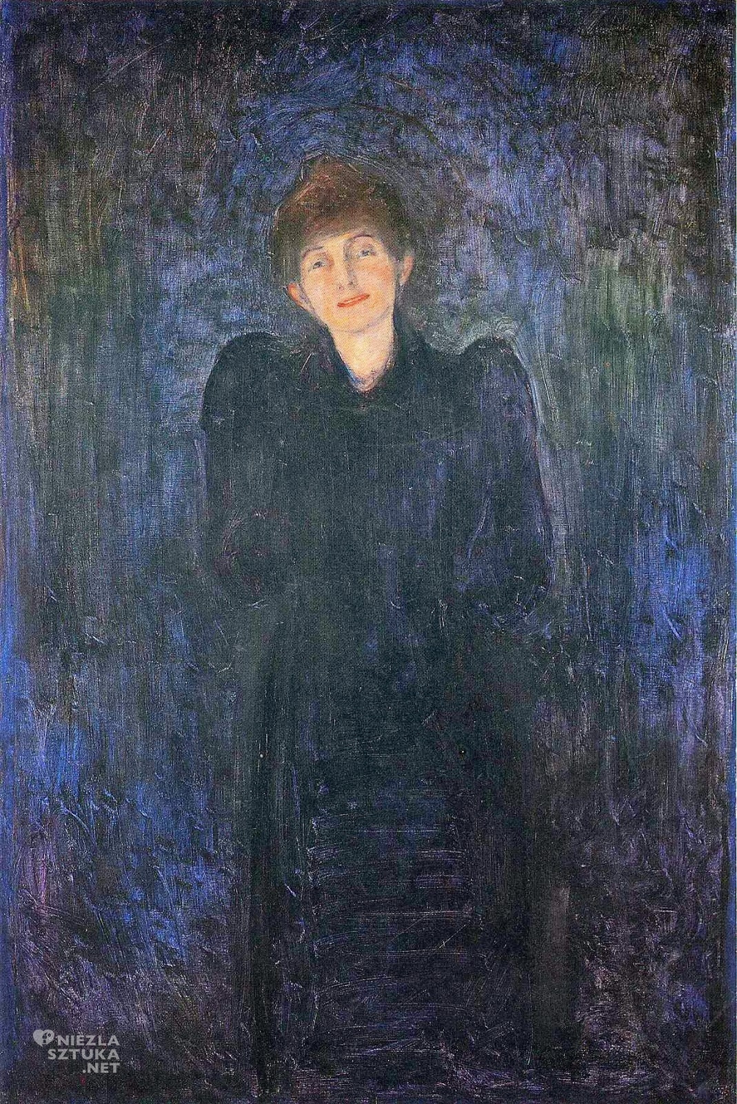 Edvard Munch, Dagny Juel Przybyszewska, malarstwo, portret, kobieta, Niezła sztuka