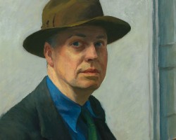 Edward Hopper, Autoportret, sztuka amerykańska, portret, niezła sztuka