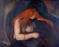 Edvard Munch, Tulla Larsen, Wampir, Munch Museum, Oslo, Niezła sztuka