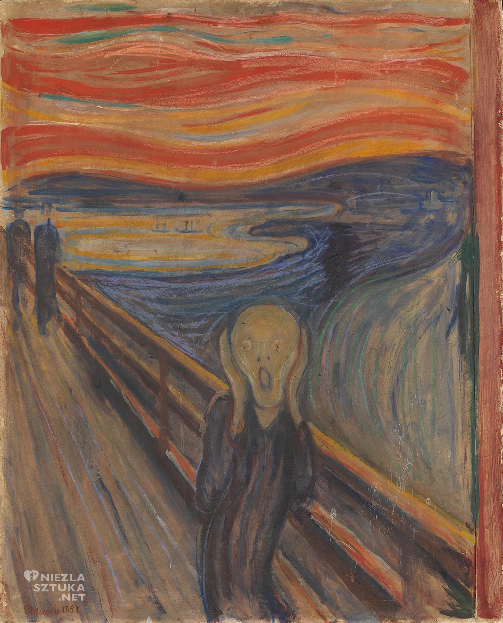 Edvard Munch, Krzyk, Oslo, malarstwo, Niezła Sztuka