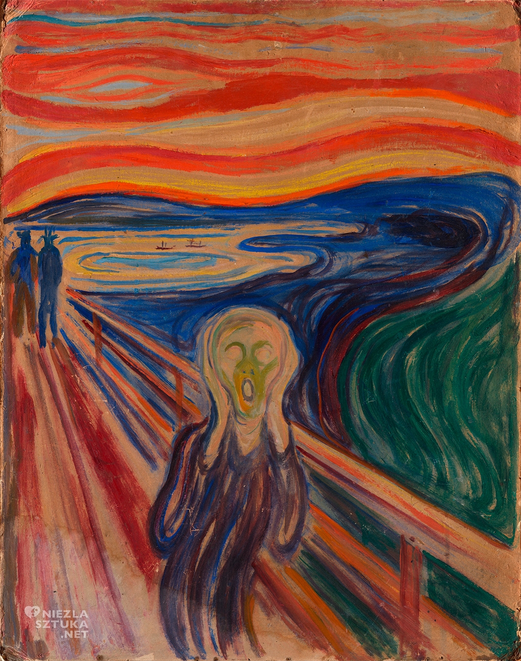 Edvard Munch, Krzyk, malarstwo, Niezła Sztuka