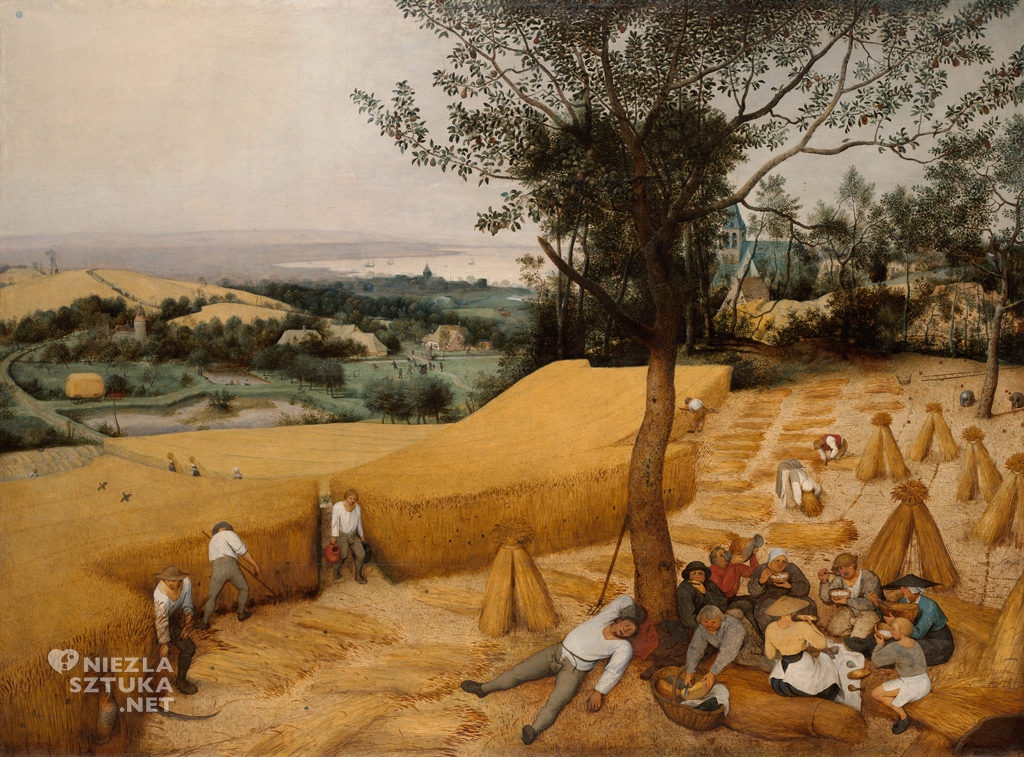 Pieter Bruegel Starszy, Żniwa, Niezła sztuka