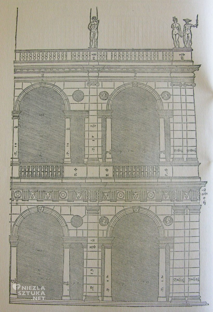 Andrea Palladio, Projekt rysunkowy gmachu Basilica Palladiana w Vicenzy