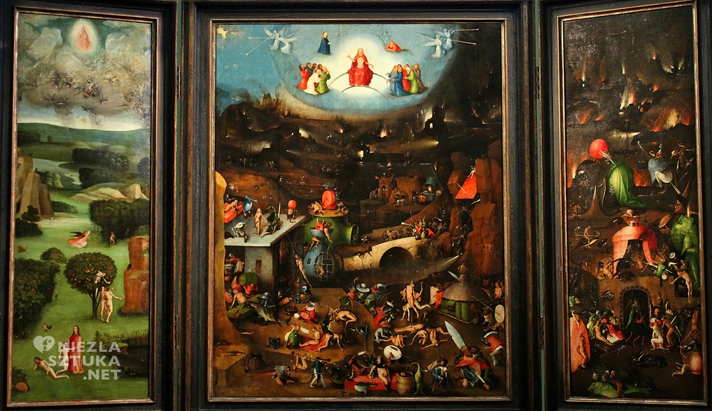 Hieronim Bosch, Sąd Ostateczny, tryptyk, sztuka niderlandzka, sztuka religijna, Niezła Sztuka
