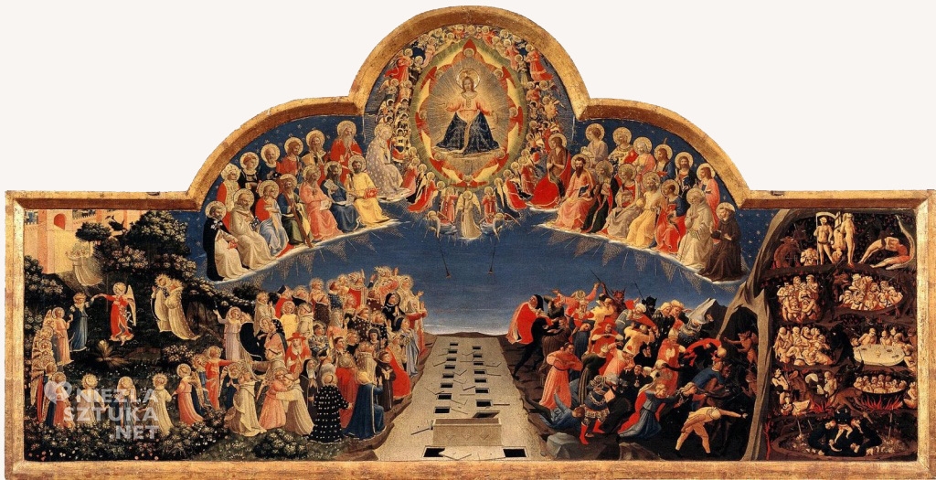 Fra Angelico, Sąd ostateczny, sztuka włoska, Niezła Sztuka