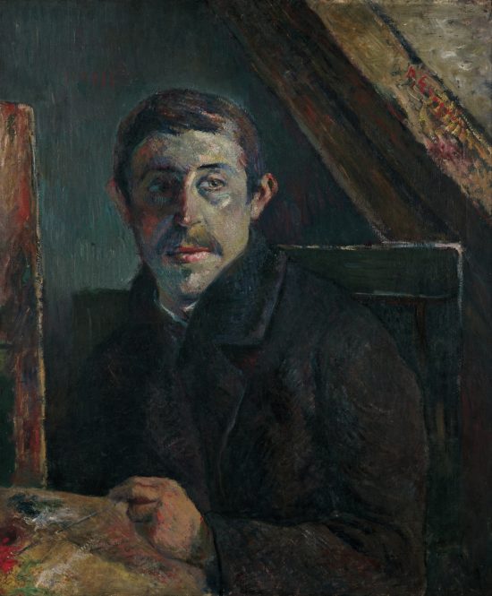 Paul Gauguin, Autoportret, sztuka europejska, malarstwo, Niezła Sztuka