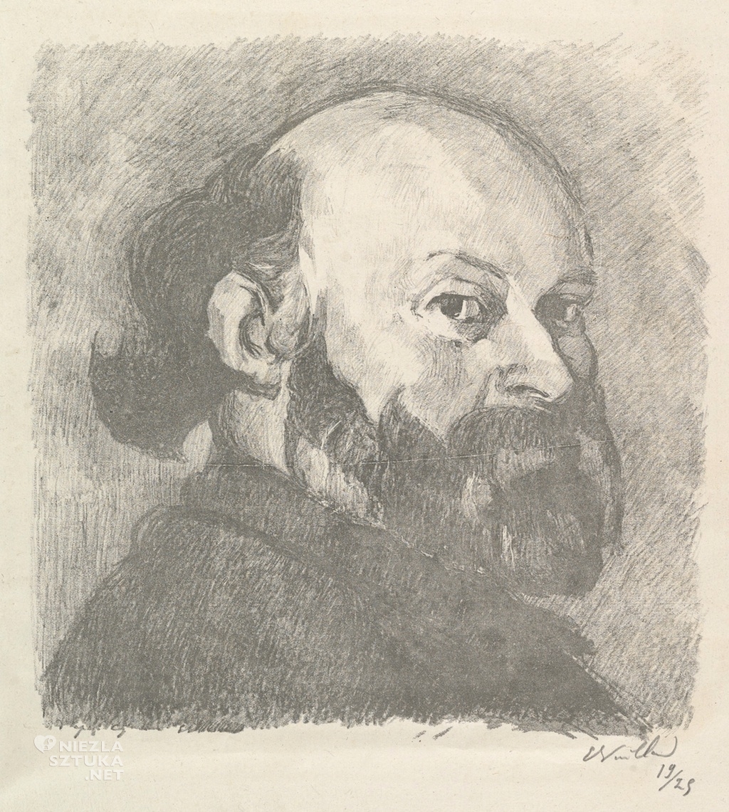 Édouard Vuillard, Paul Cézanne, portret, Niezła Sztuka