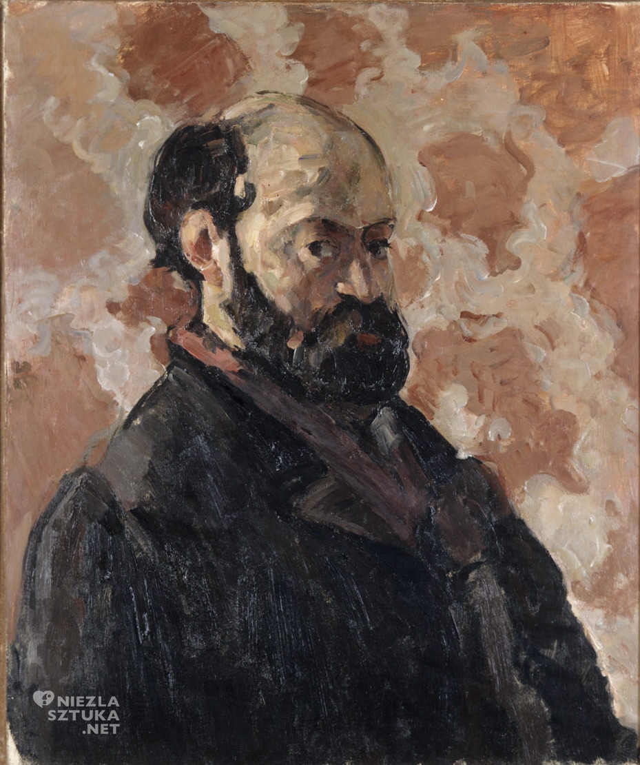 Paul Cézanne, Autoportret, malarstwo, sztuka europejska, Niezła Sztuka