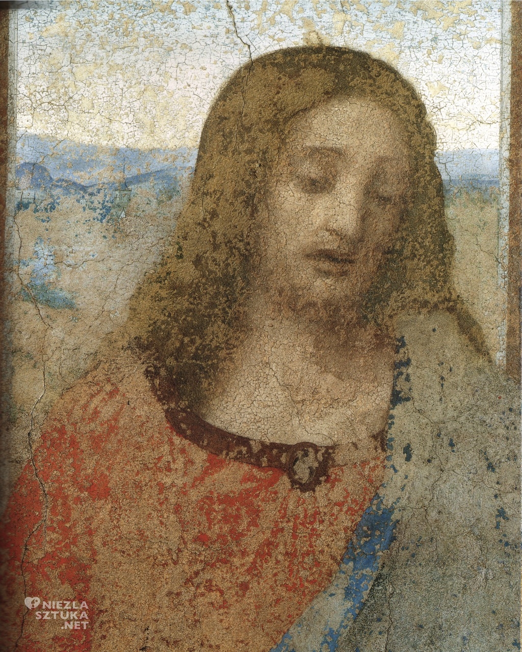 Portret Chrystusa, Leonardo da Vinci, Ostatnia wieczerza, Niezła Sztuka