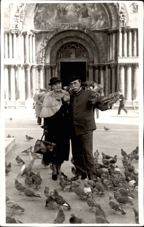 Wlastimil i Ada Hofmanowie w Wenecji | 1935 r., fot. fot. Muzeum Karkonoskie w Jeleniej Górze