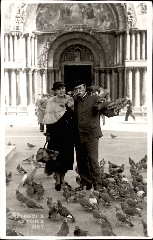 Wlastimil i Ada Hofmanowie w Wenecji | 1935 r., fot. fot. Muzeum Karkonoskie w Jeleniej Górze