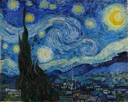 Vincent van Gogh, Gwiaździsta noc, ekspresjonizm, Niezła Sztuka