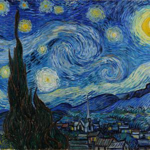 Vincent van Gogh, Gwiaździsta noc, ekspresjonizm, Niezła Sztuka