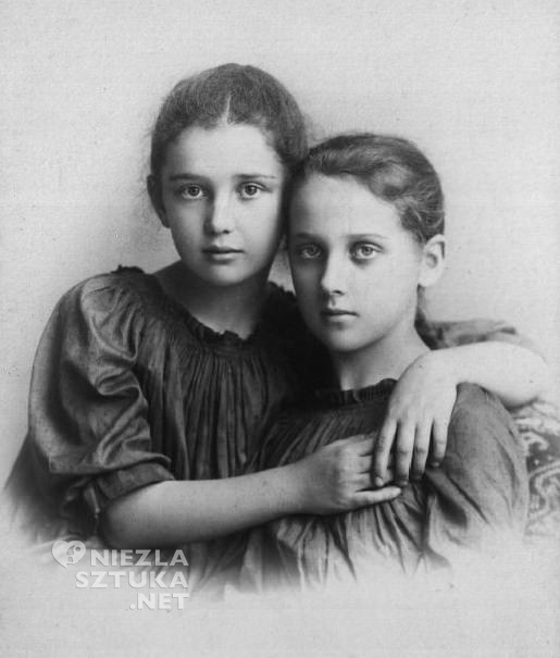 Zofia i Maria Pareńskie, fotografia, młoda polska, Niezła Sztuka