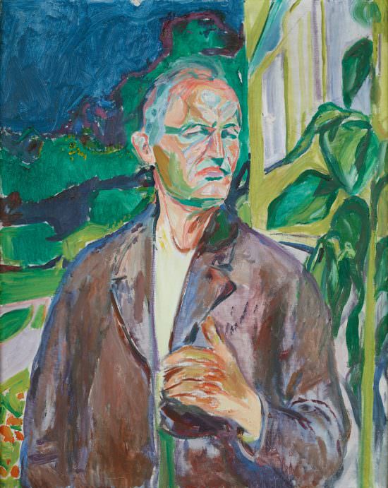 Edvard Munch Autoportret, Oslo, malarstwo, Niezła Sztuka