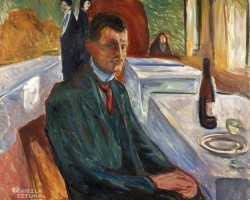 Edvard Munch, Autoportret, sztuka, niezła sztuka