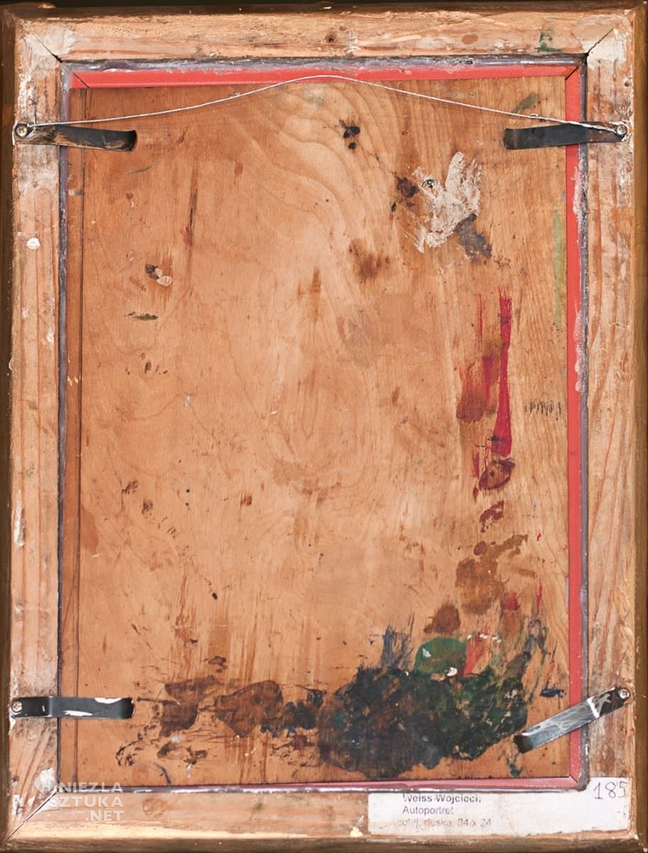 Weiss Wojciech Autoportret - odwrocie, 1902