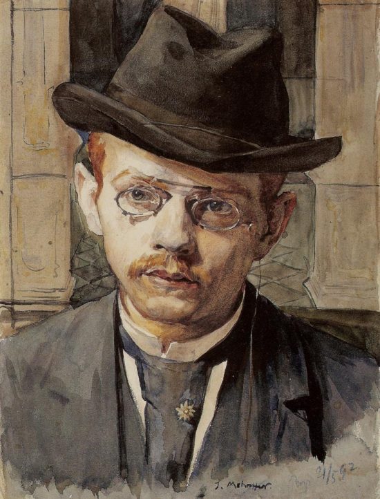 Józef Mehoffer, autoportret, sztuka polska, Niezła sztuka