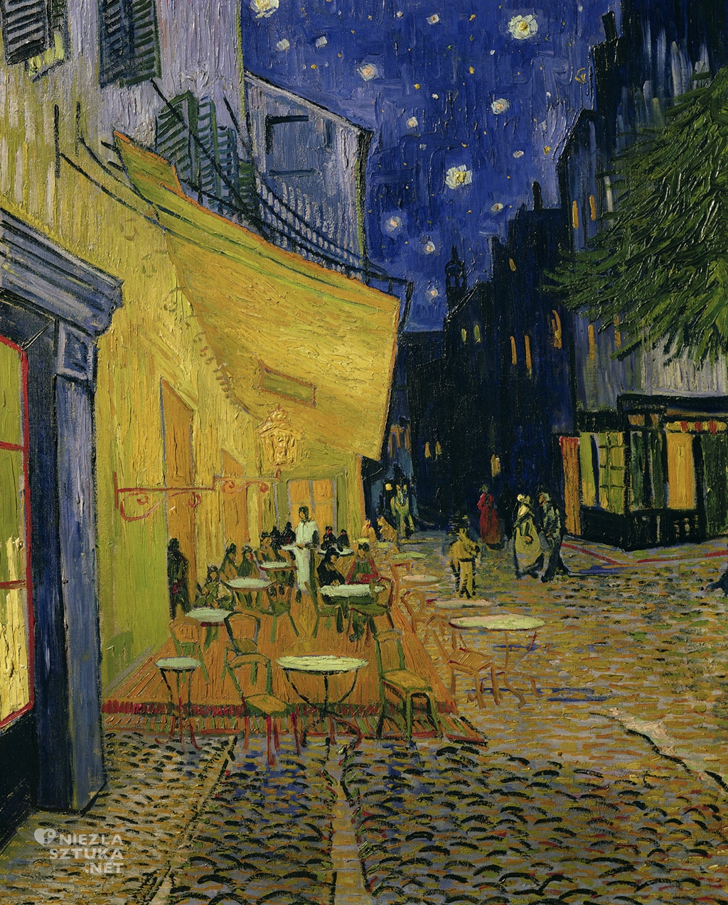 Vincent van Gogh, Taras kawiarni w nocy, Arles, Niezła sztuka