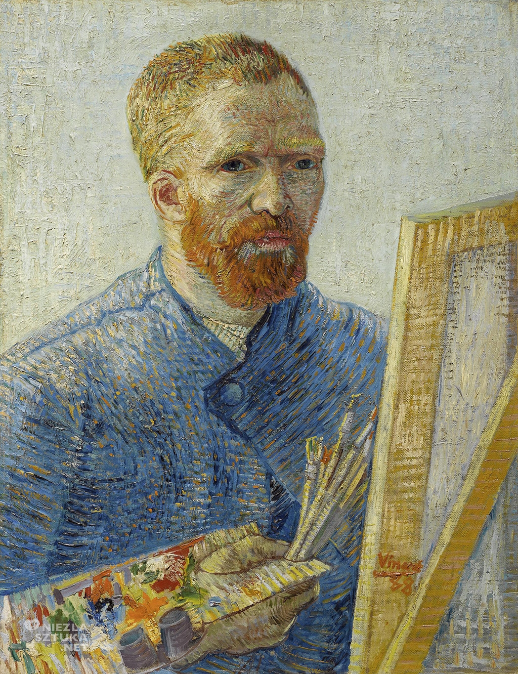 Vincent van Gogh, Autoportret ze sztalugą, Niezła Sztuka