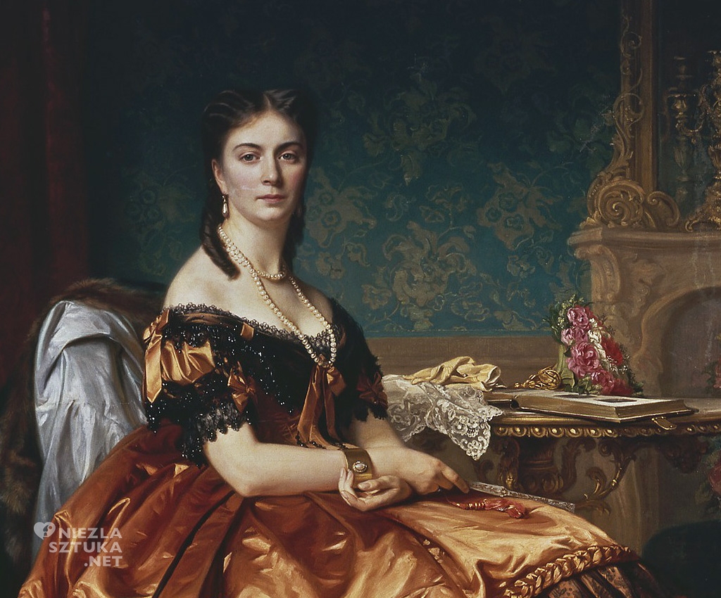 Józef Simmler, Portret Emilii Włodkowskiej