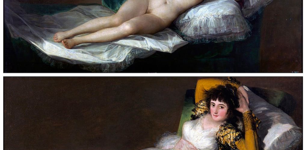 Goya_Maja_naga_i_ubrana