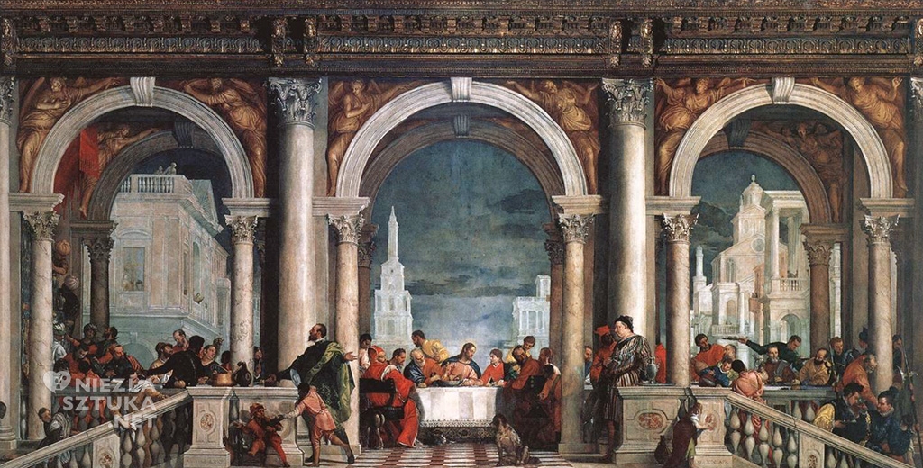 Paolo Veronese, Uczta w domu Lewiego, sztuka włoska, Niezła Sztuka