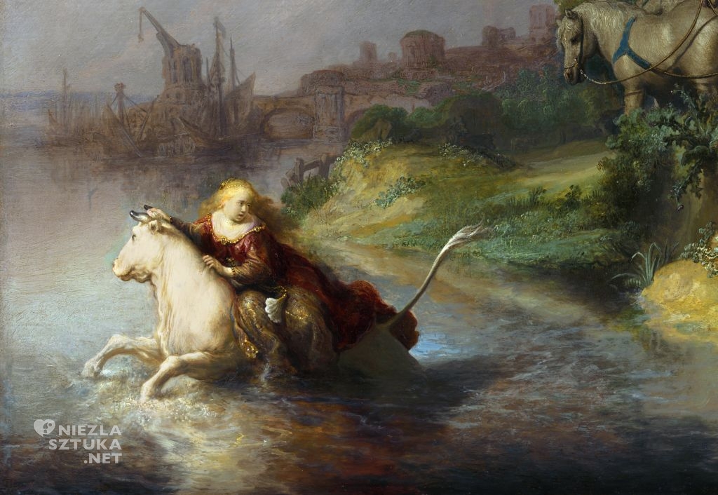 Rembrandt Porwanie Europy