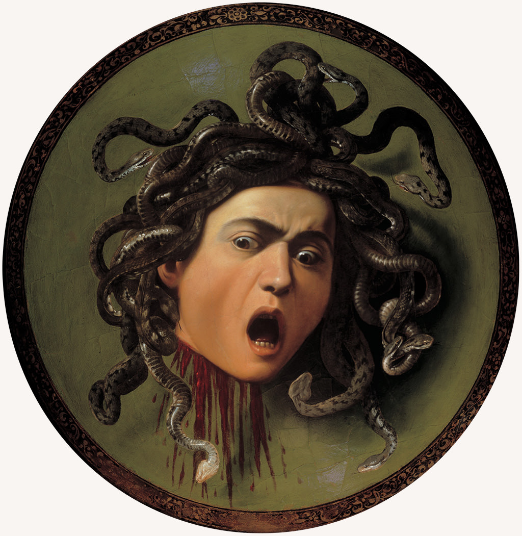 Caravaggio, Głowa Meduzy, Meduza, Niezła sztuka